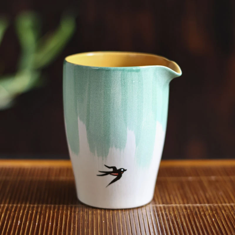 【静姐小院】白·绿凌波仙子公杯（洞尚S0143）