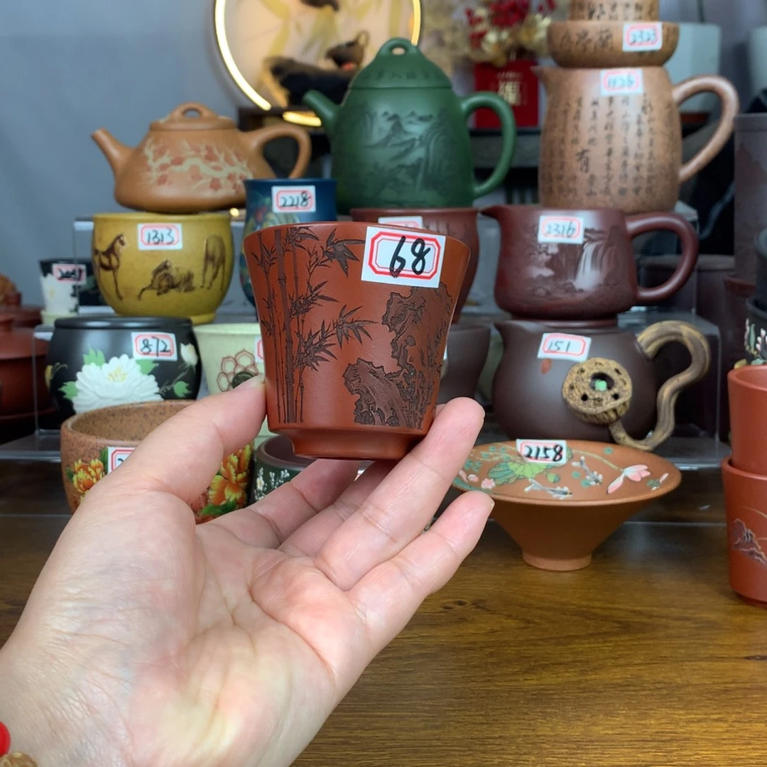 紫砂茶杯宜兴紫砂茶具