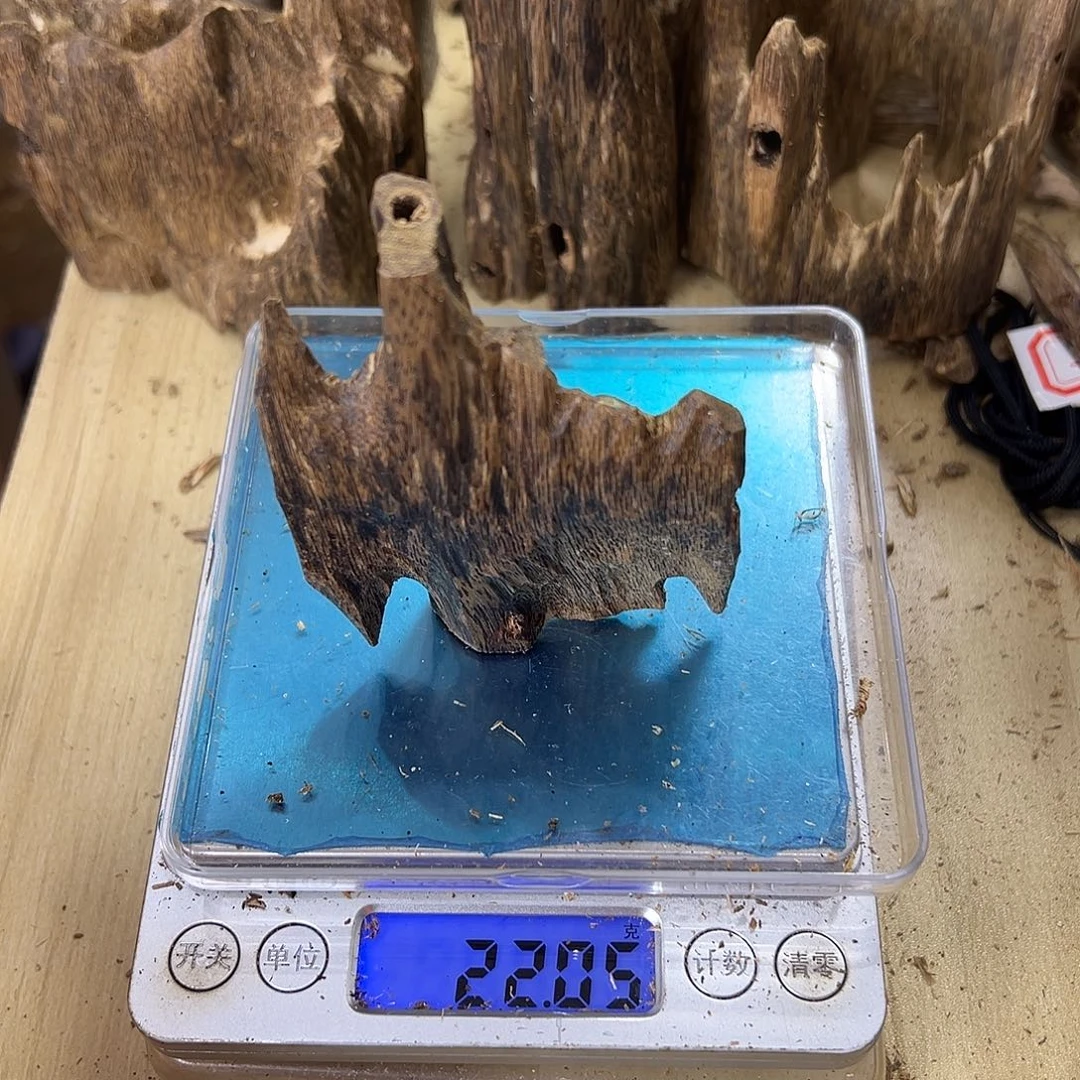 香料绿奇楠虫漏22克