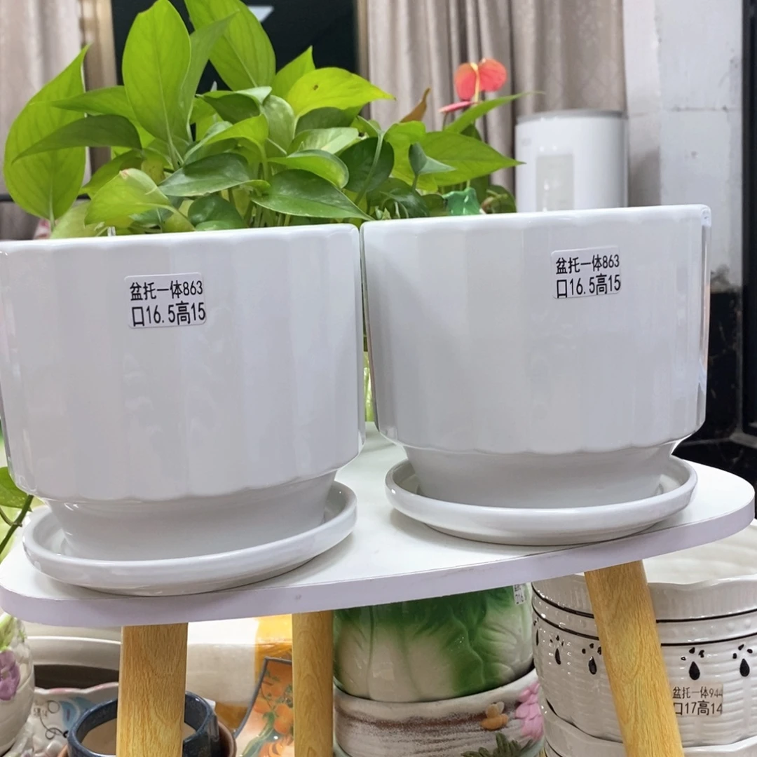 @夏西陶瓷花盆@@5863