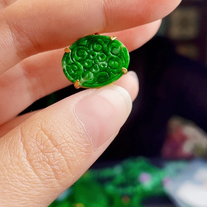 翡翠银S925镶嵌颈饰多样性