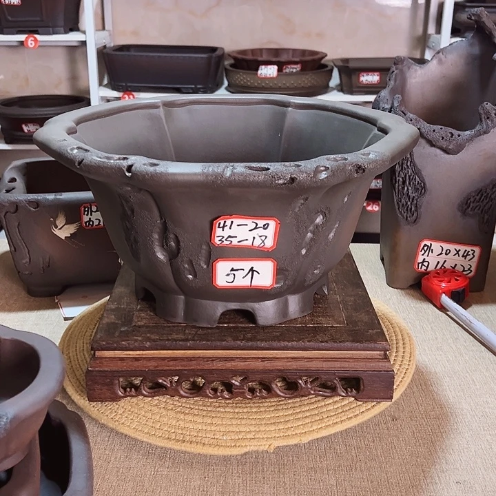 飞***刀花盆紫砂紫砂花盆