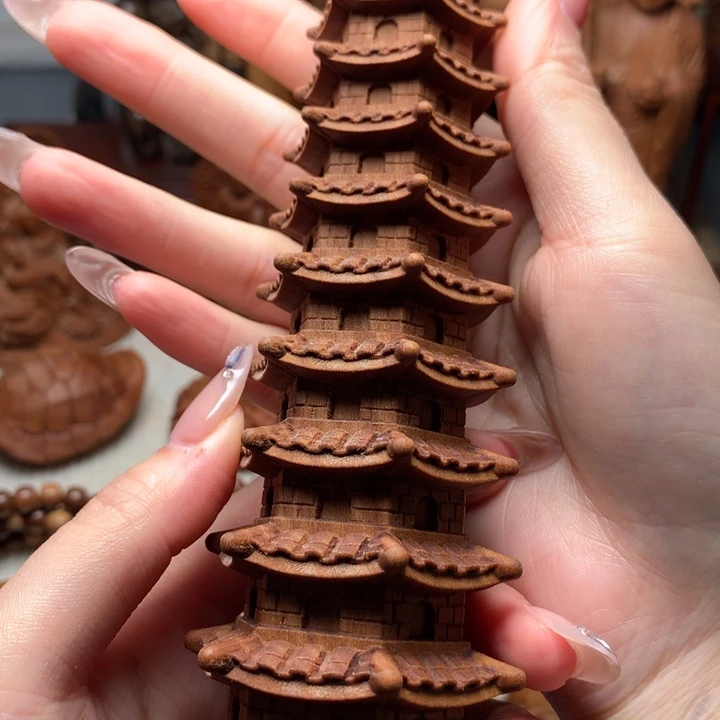 檀香木其他钢**缘老山檀香文昌塔