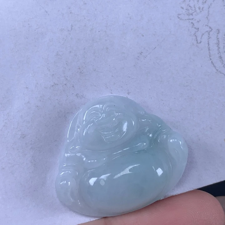 颈饰未镶嵌翡翠佛公