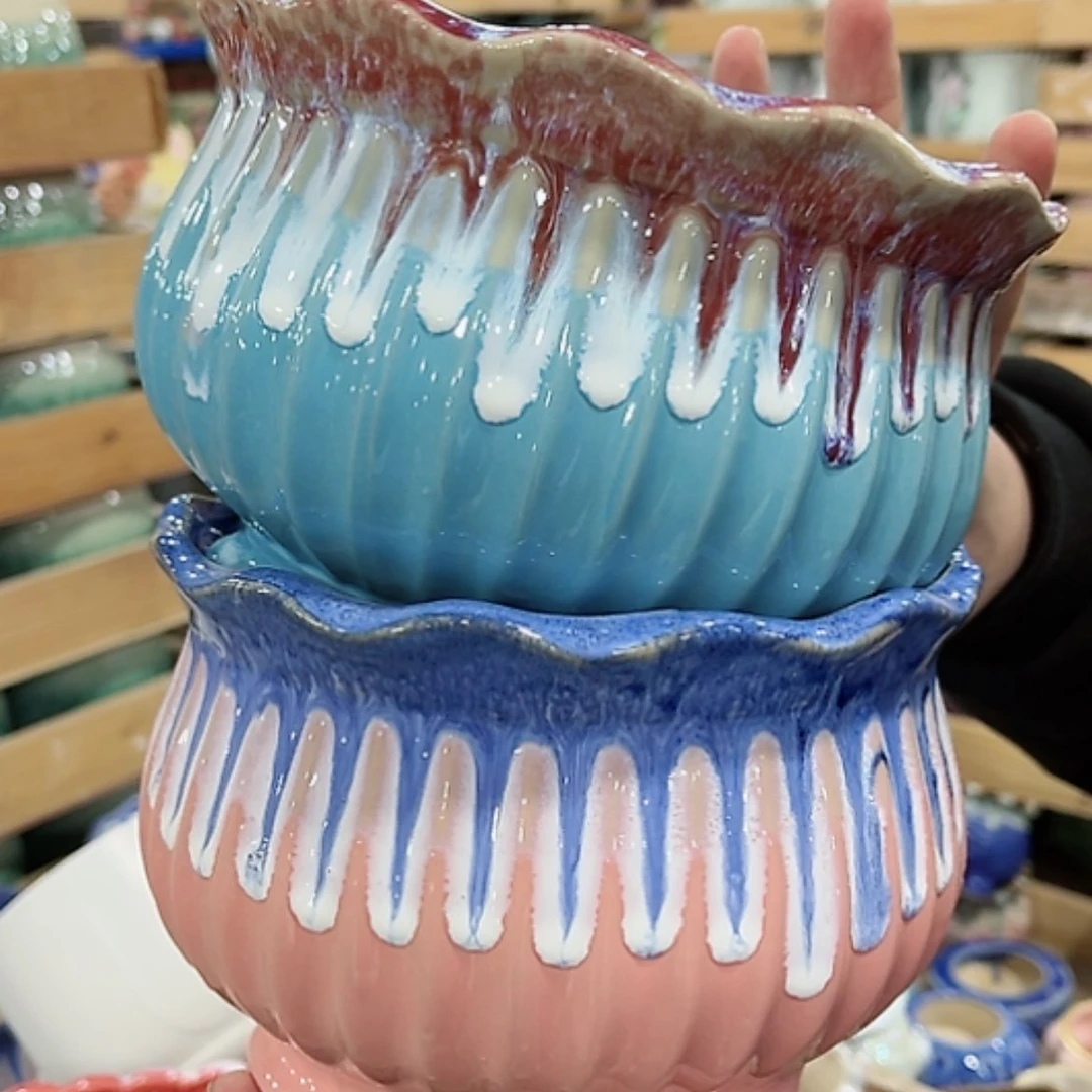 【闪购商品】陶瓷花盆