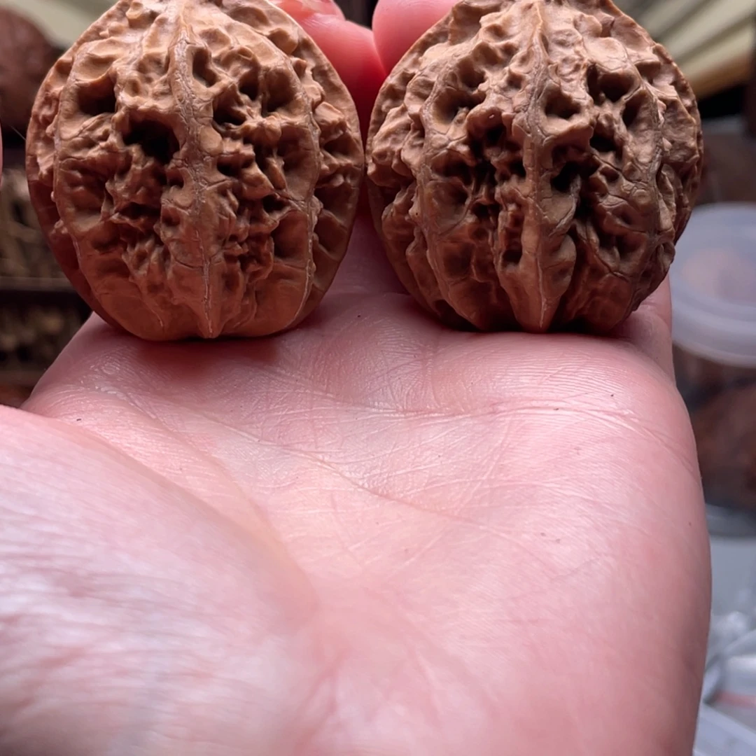 文玩核桃把件楸刀鱼13