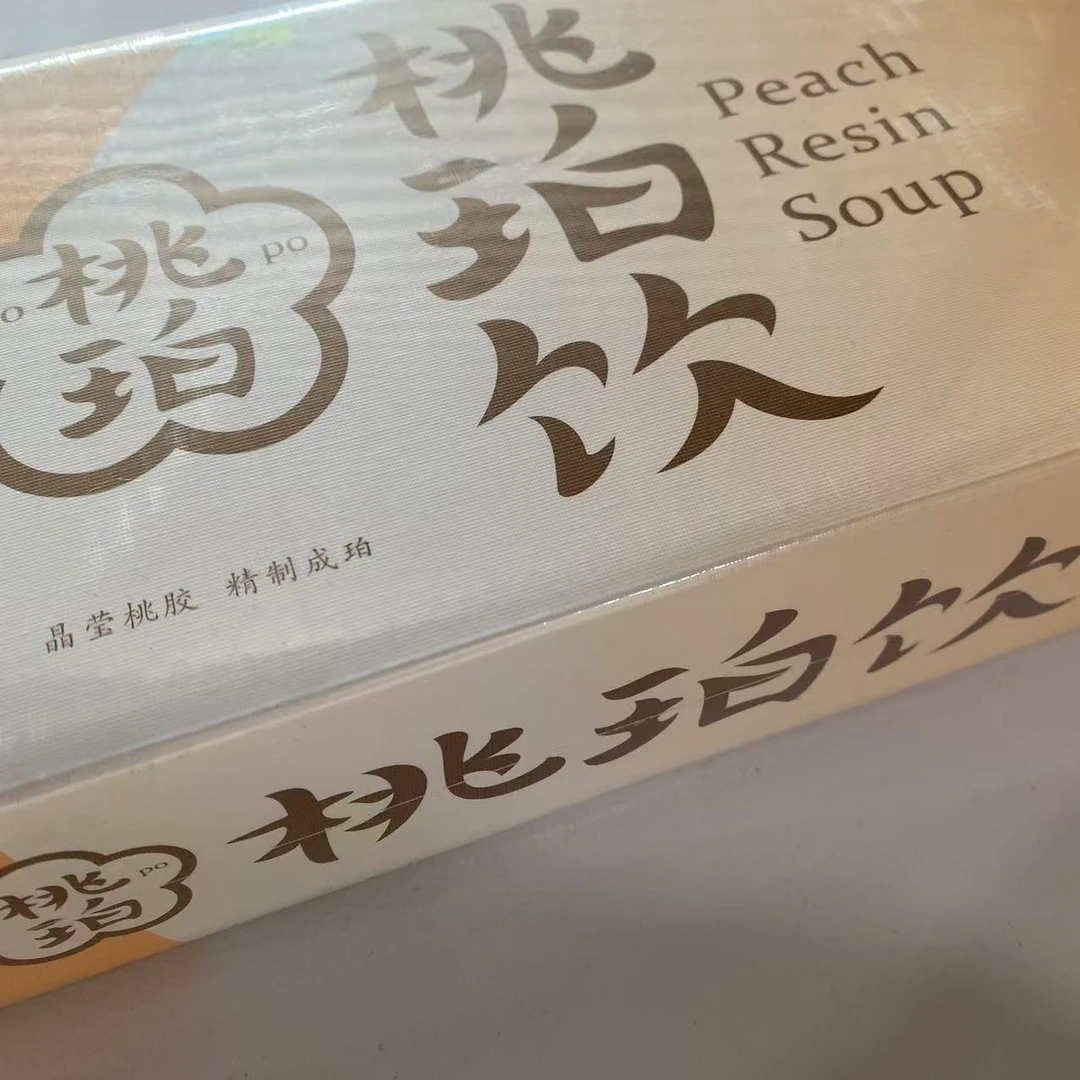 桃珀饮精选优质桃胶