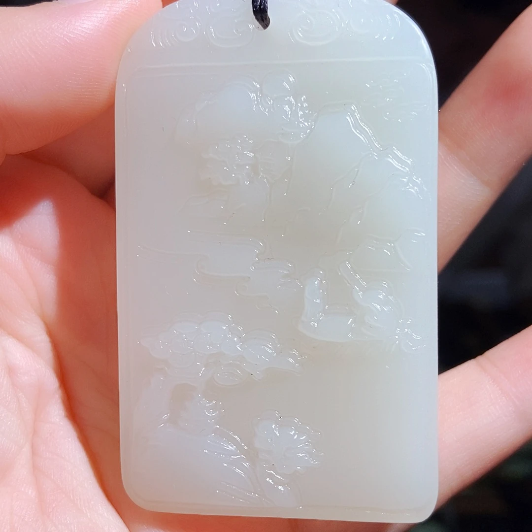 颈饰未镶嵌和田玉