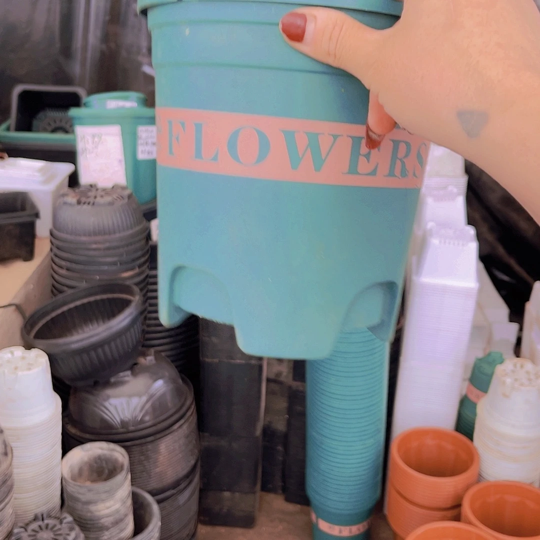 口径19高18.8绿加仑盆20个