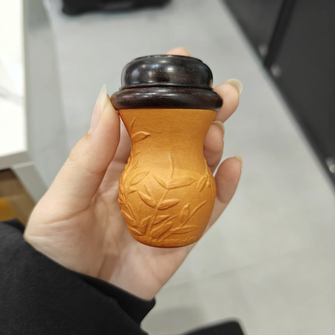 鸣虫用品竹蛉葫芦有口盖