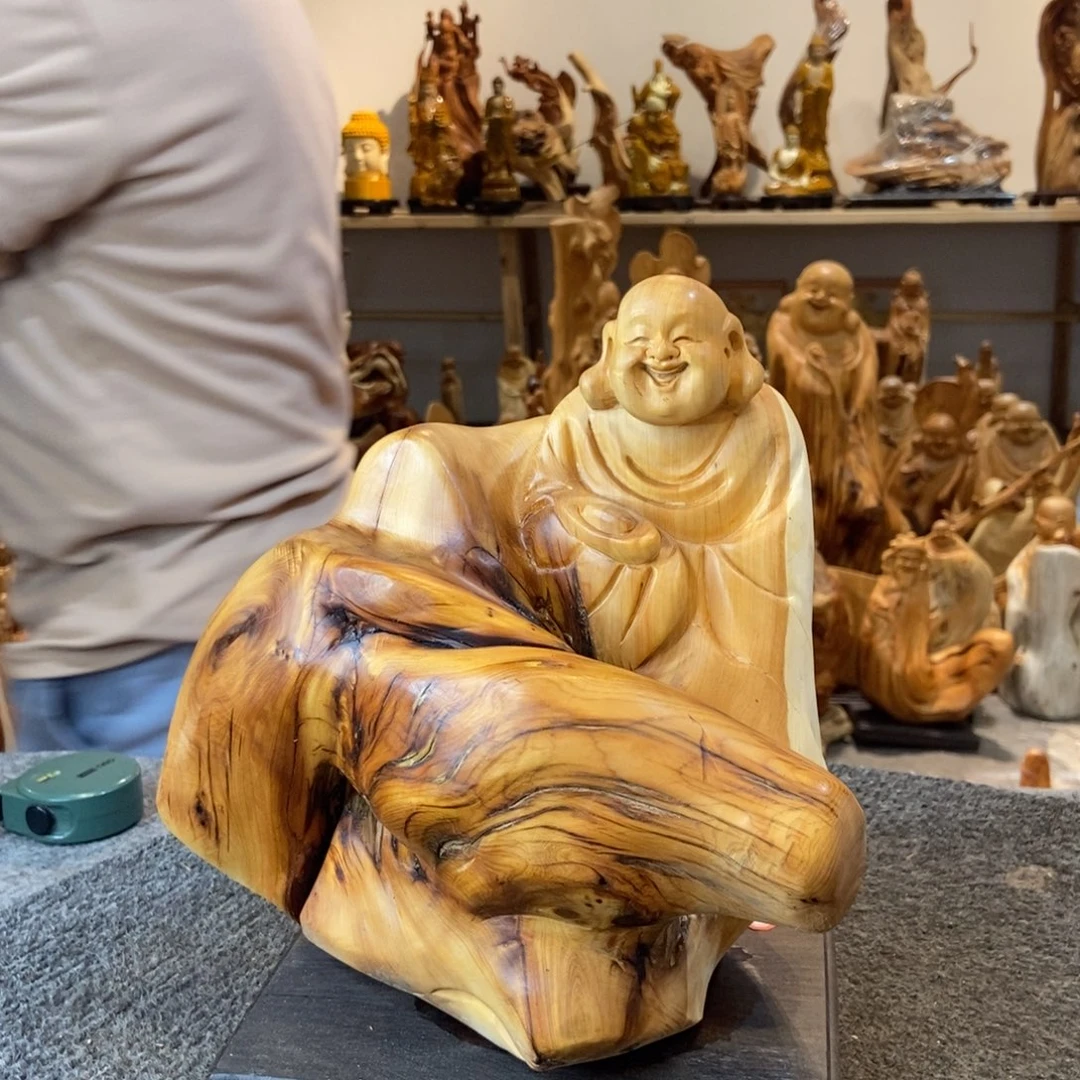 柏木（崖柏）太行崖柏根雕摆件