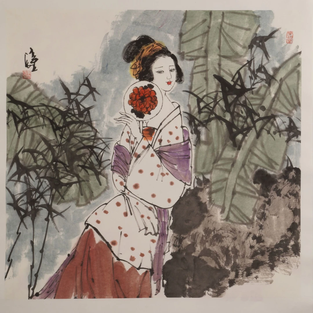 10晚LLC国画作品-H43EF18009