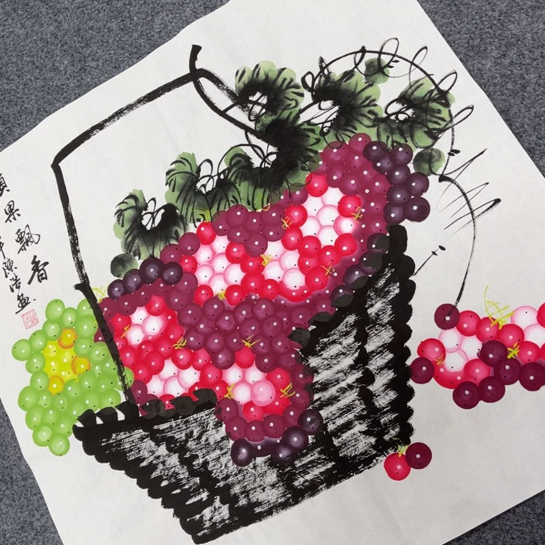 国画我的小伙伴们都