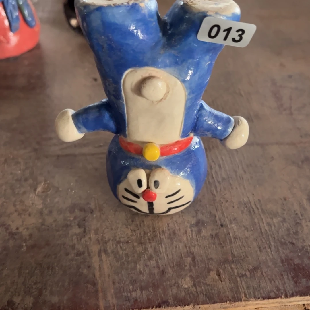 摆件纯手工抽象陶瓷摆件013