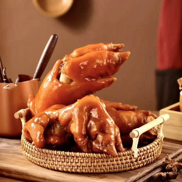 酱香猪蹄整只前猪手五包共五斤 富有弹性嚼劲十足开袋即食