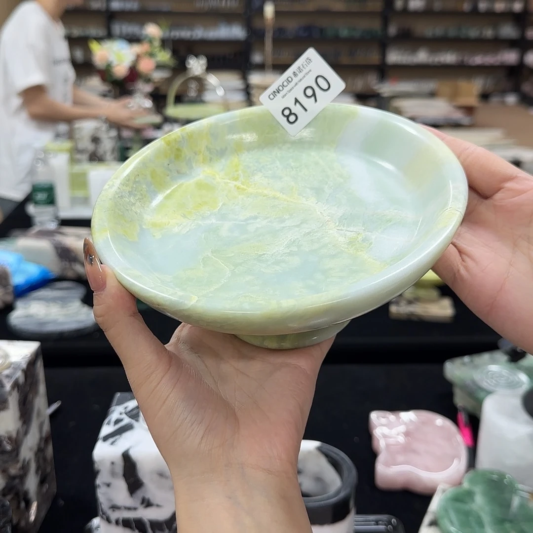 石材8190水墨丹青矮果盘