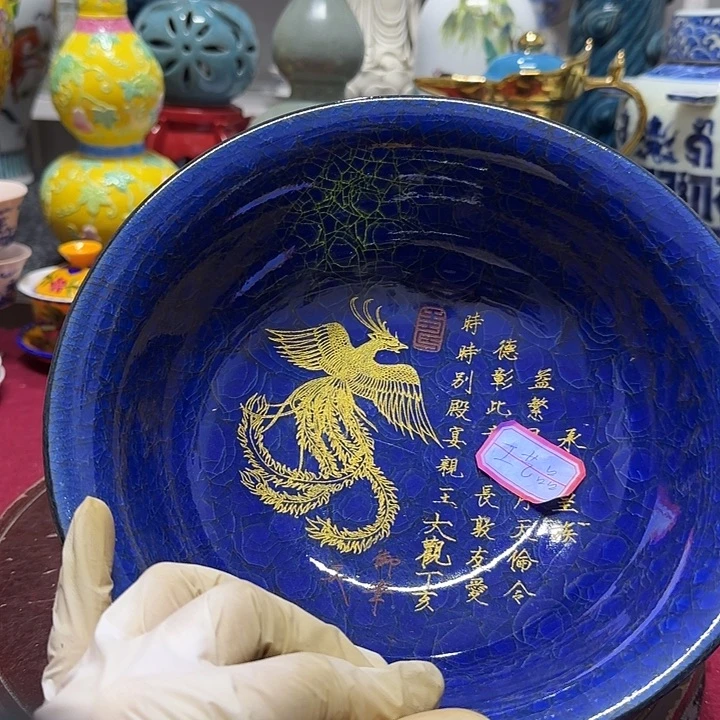 摆件工艺品瓷片装饰