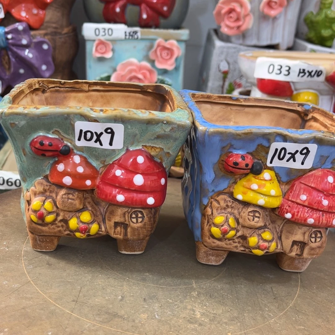 粗陶多肉花盆花盆