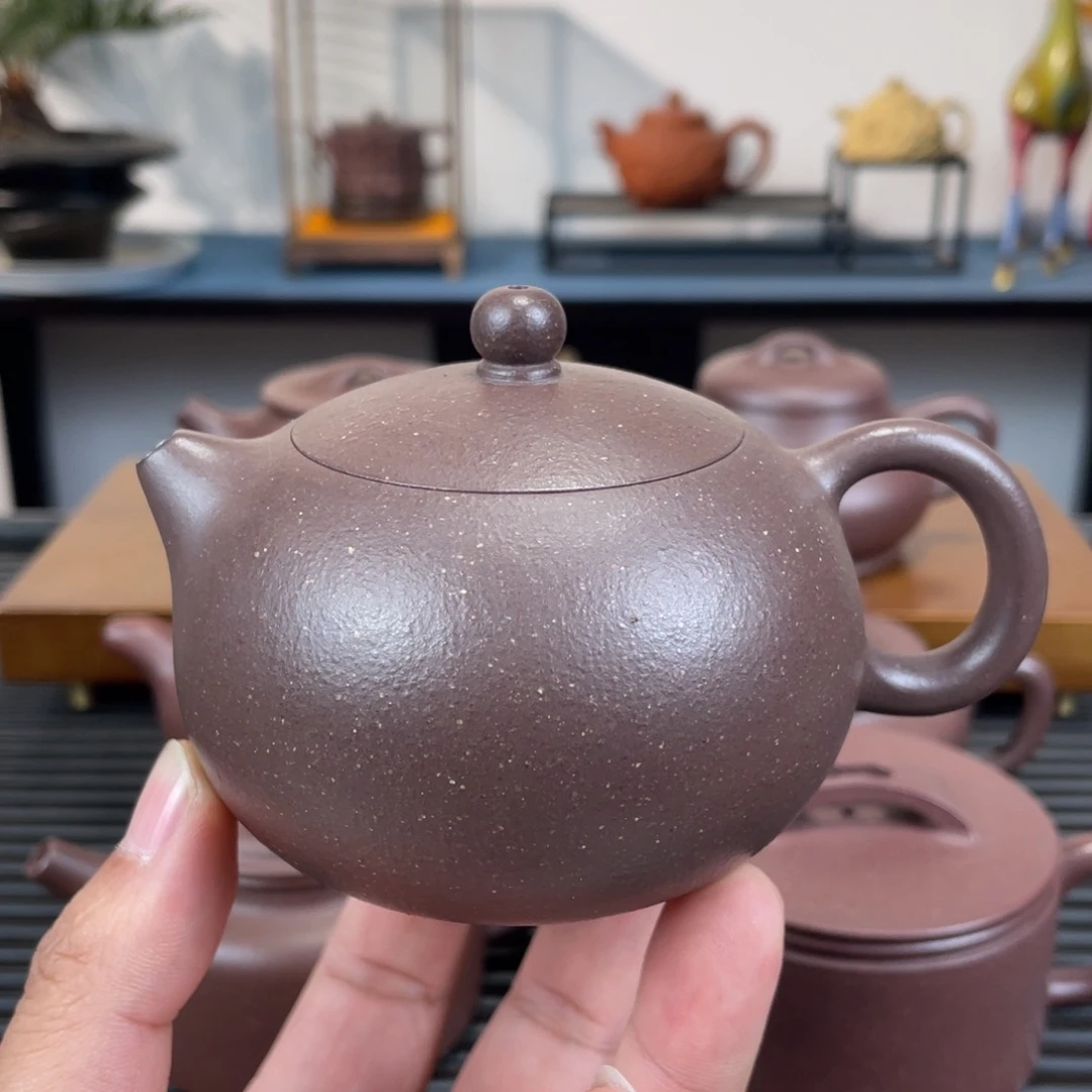 …***j紫砂茶壶底槽青西施200cc