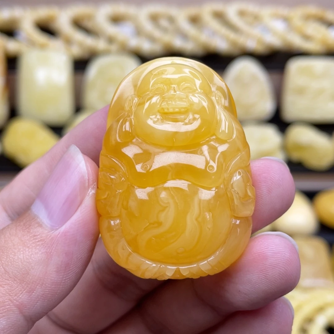 琥珀未镶嵌裸石琥珀蜜蜡