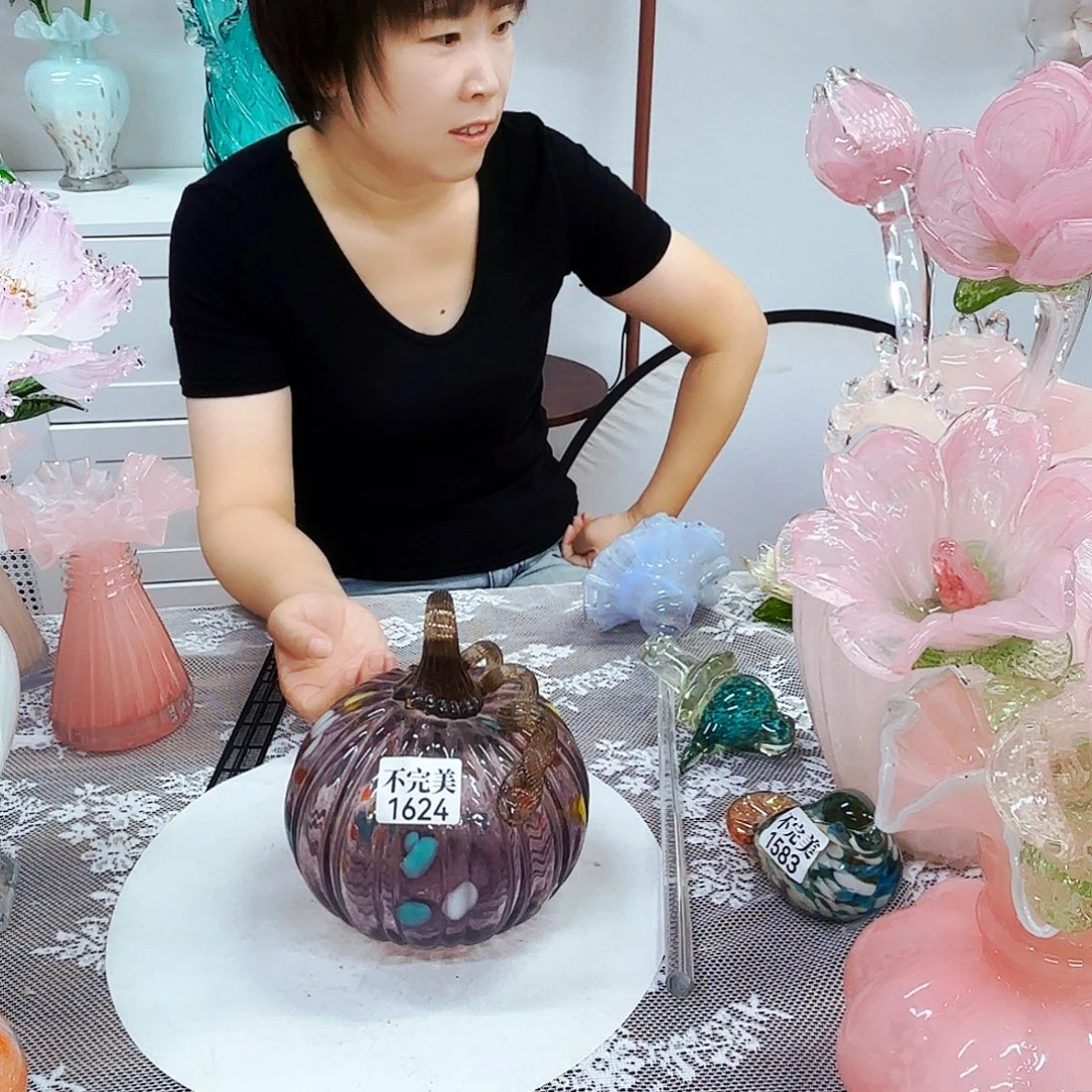 琉璃花瓶花器艺术品