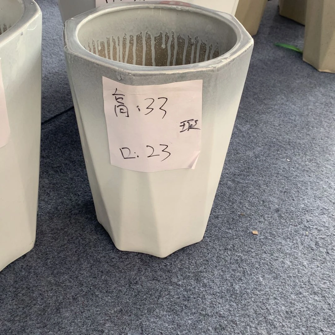 高温陶瓷花盆微瑕