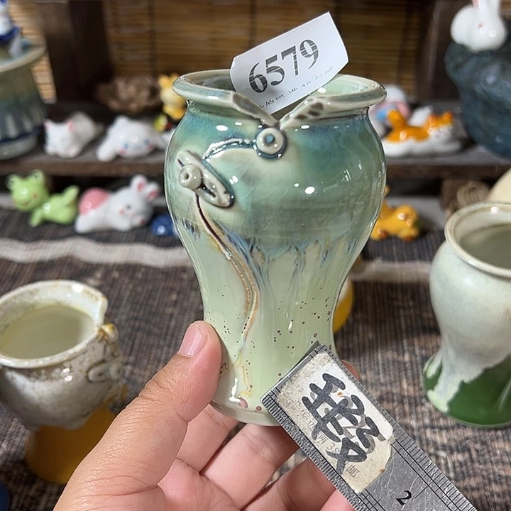 口5高9 手工花盆满30包邮