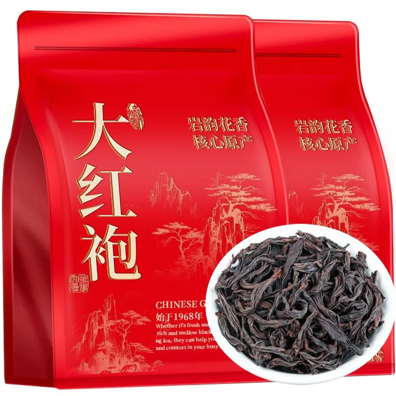 武夷山花香高香大红袍特级浓香型茶叶乌龙茶2025新茶散装袋装