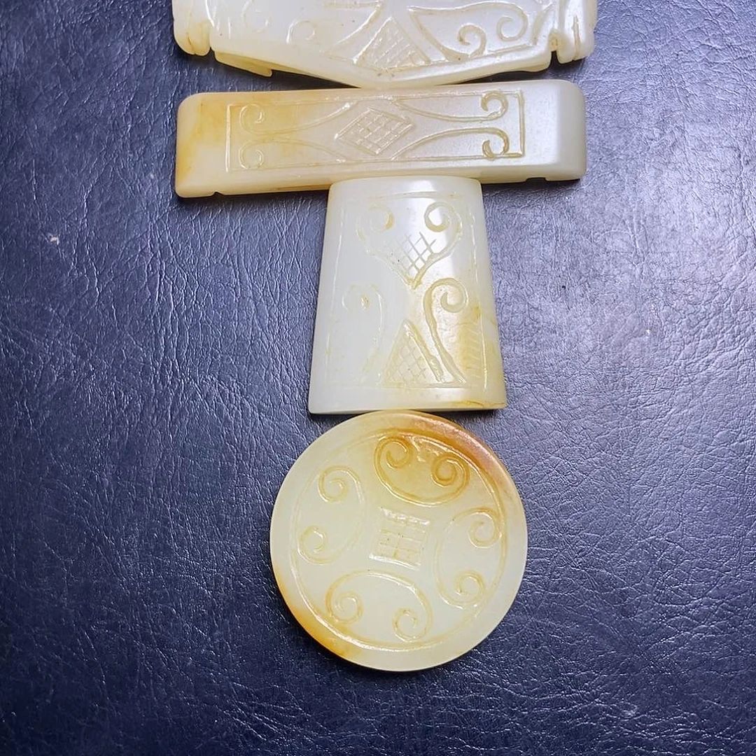 吊坠白玉菩提精品玉