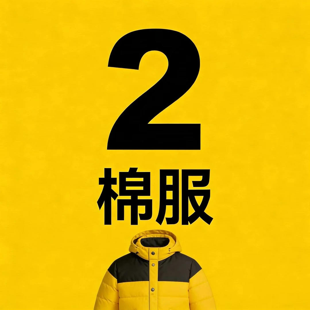2号棉服美版！断码！不影响二次销售可退换（吊牌不能剪）