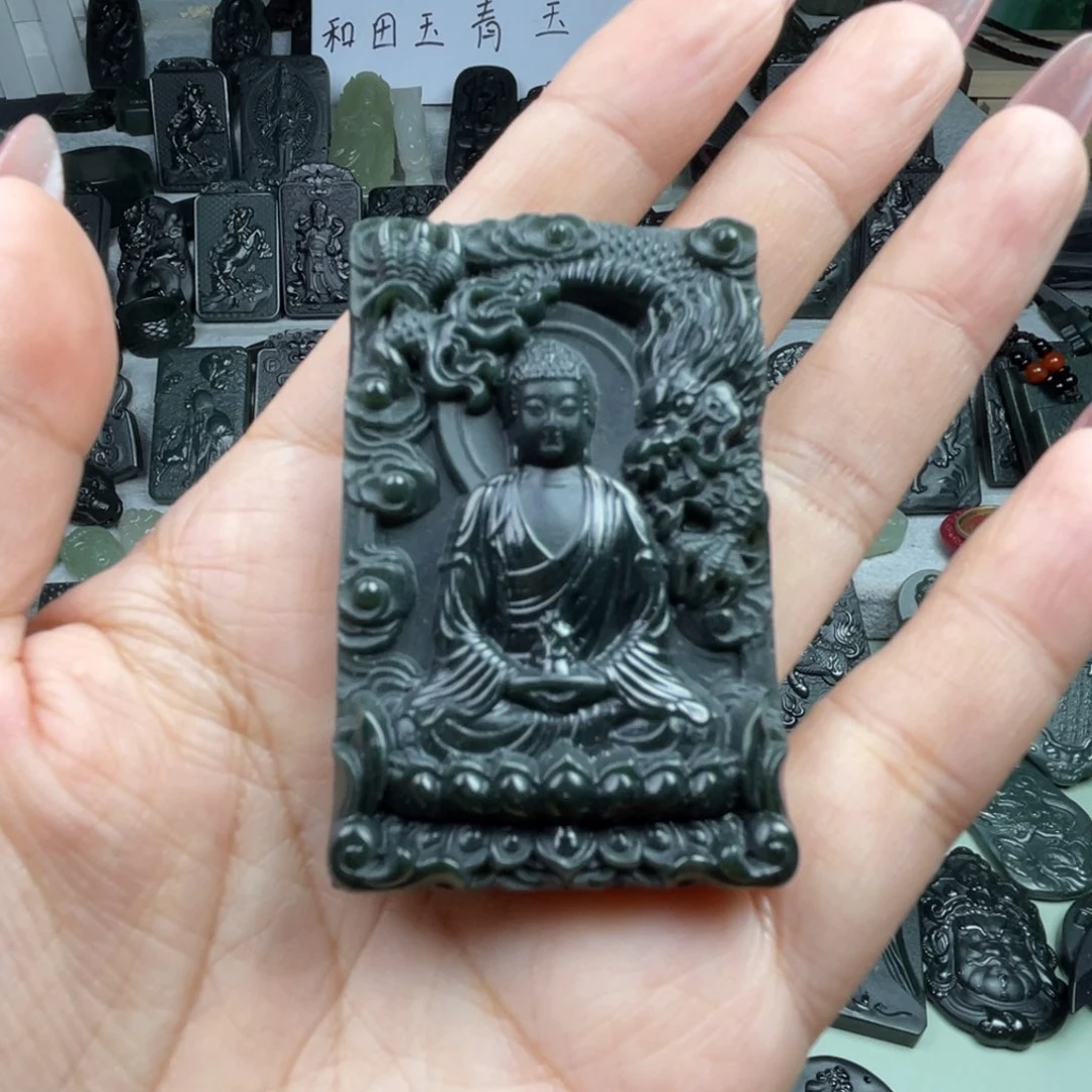 颈饰未镶嵌和田玉