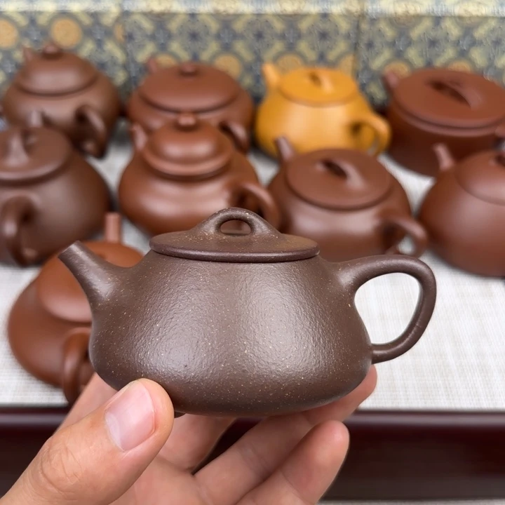 茶壶紫砂大水潭天青紫泥