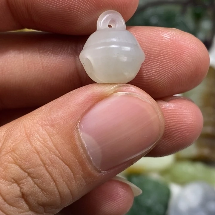 和田玉（糖玉）未镶嵌车挂