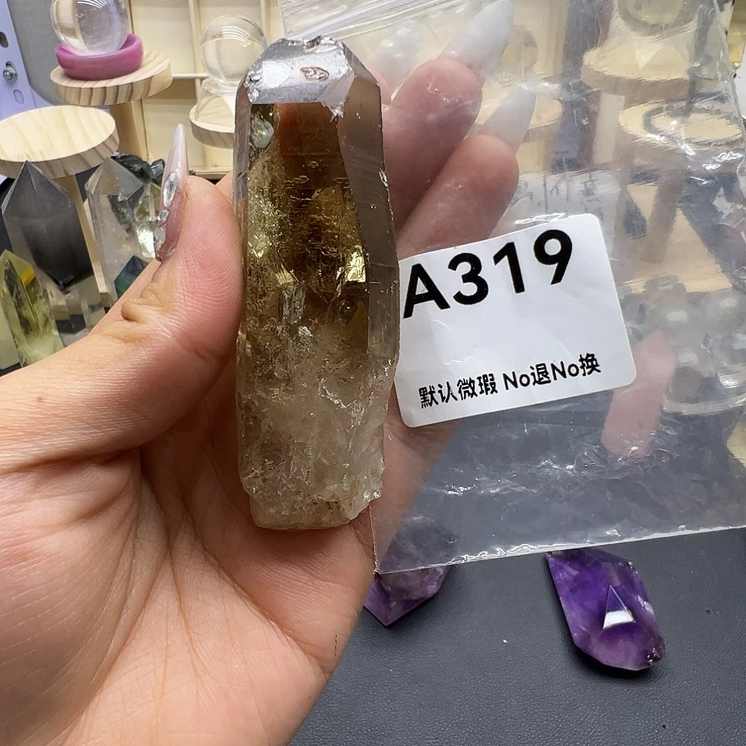 水晶天然水晶半成品未镶嵌微瑕