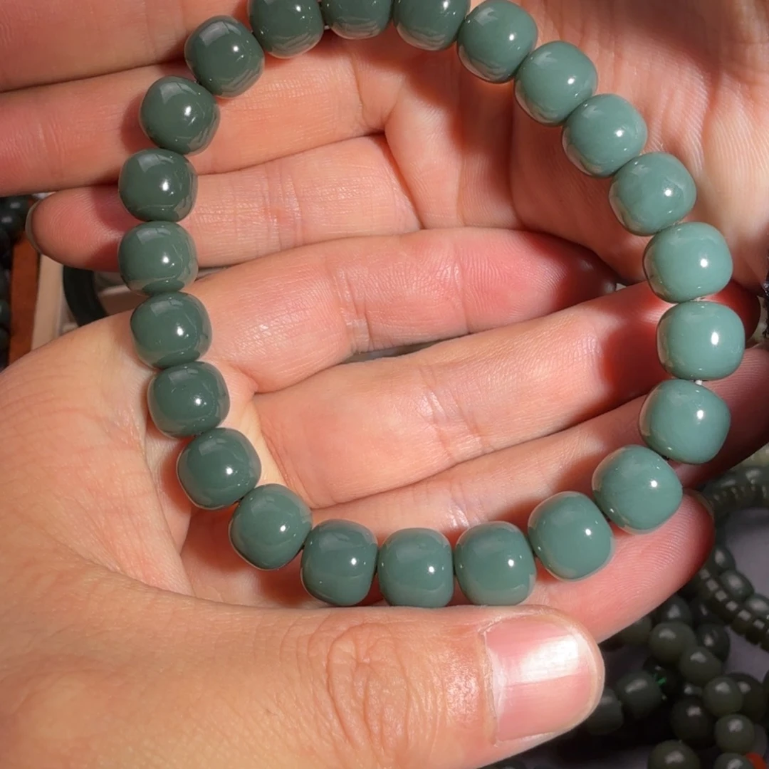 和田玉手链未镶嵌小*明