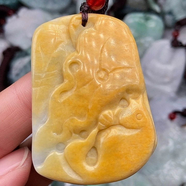 颈饰未镶嵌翡翠翡翠