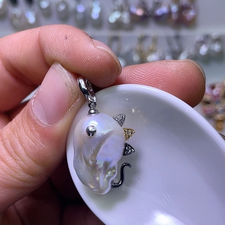 淡水珍珠颈饰未镶嵌07