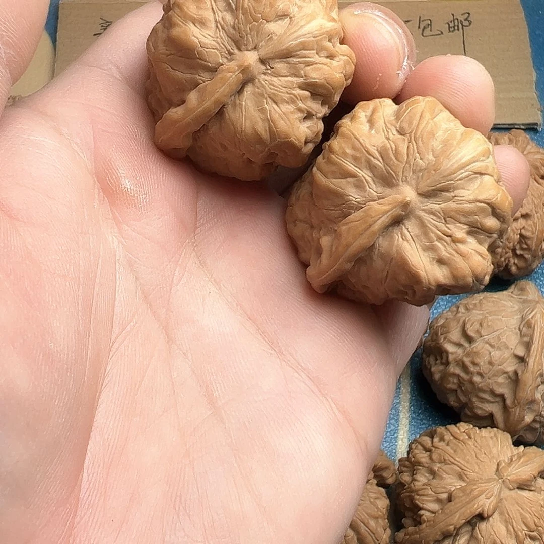 文玩核桃把件38一帆风顺