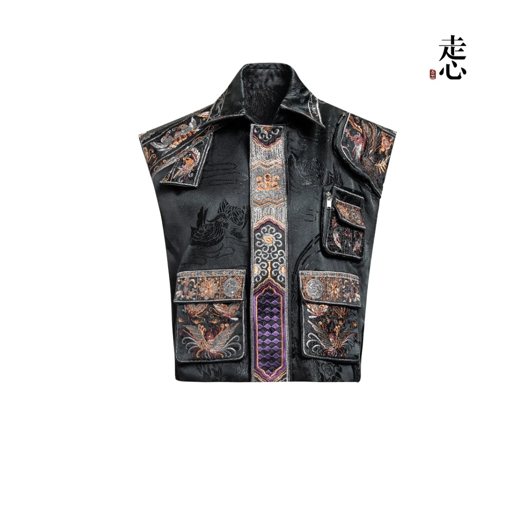 【走心非遗】 七彩凤凰 马甲25ZX9103