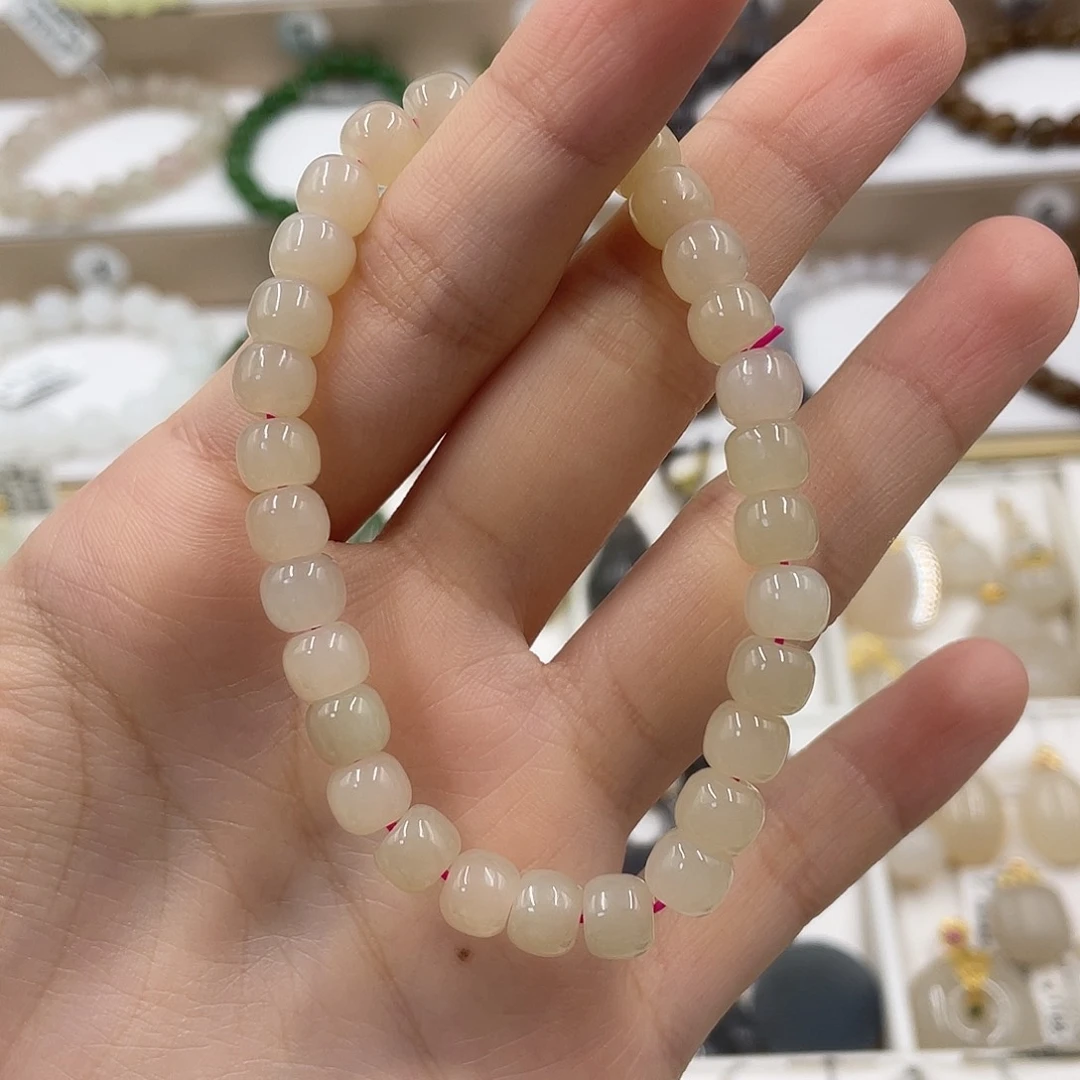 和田玉未镶嵌手串