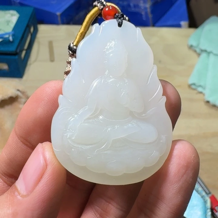 未镶嵌和田玉(糖玉)挂件