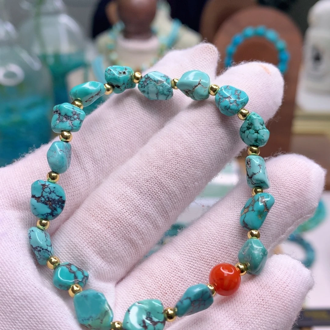 绿松石未镶嵌配饰