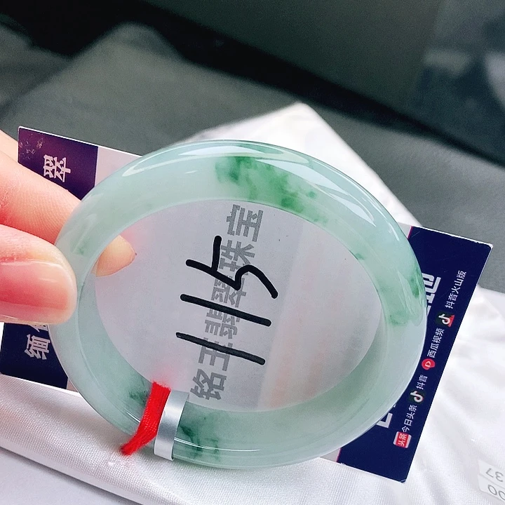 翡翠未镶嵌手镯缅甸天然a货翡翠手镯