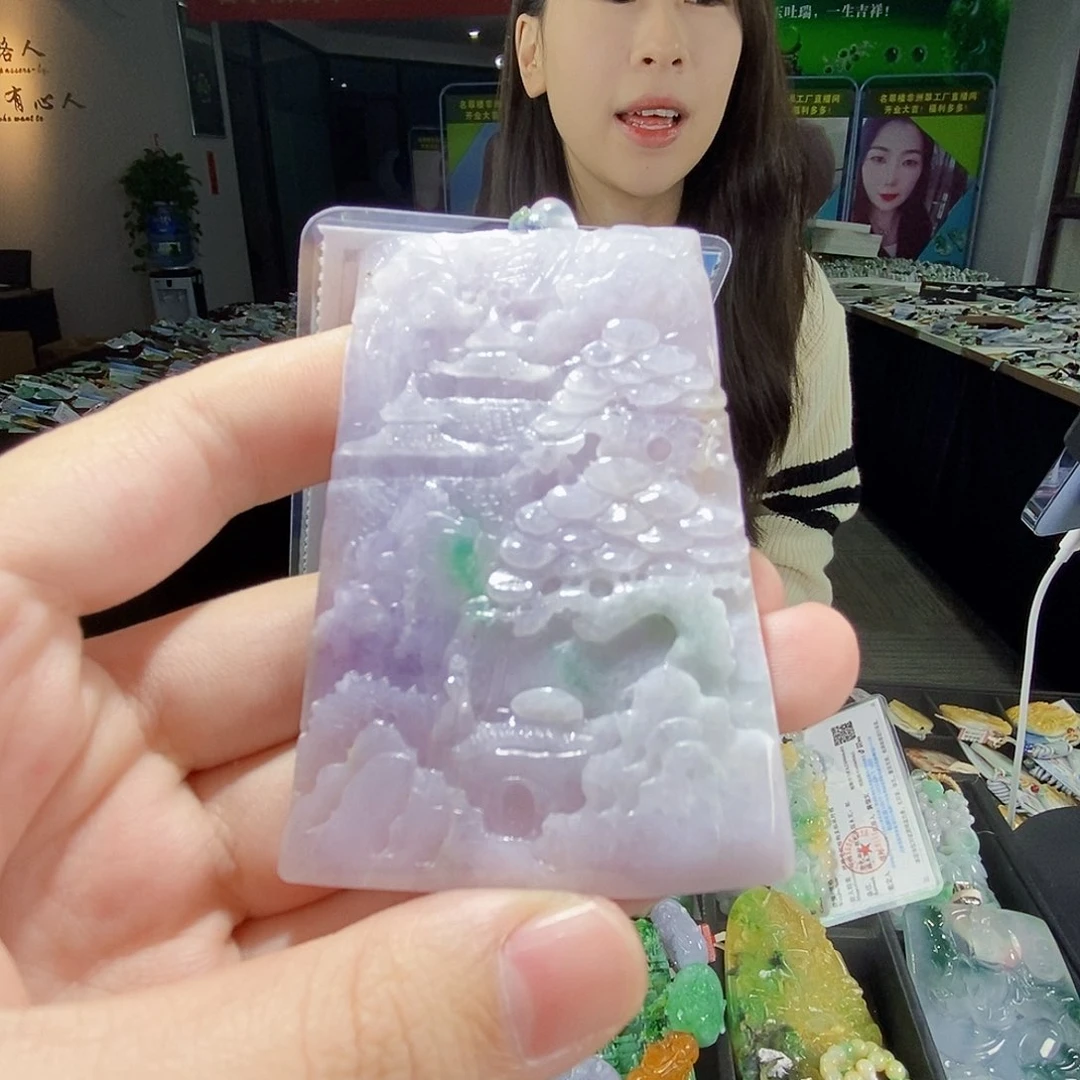 颈饰未镶嵌翡翠翡翠