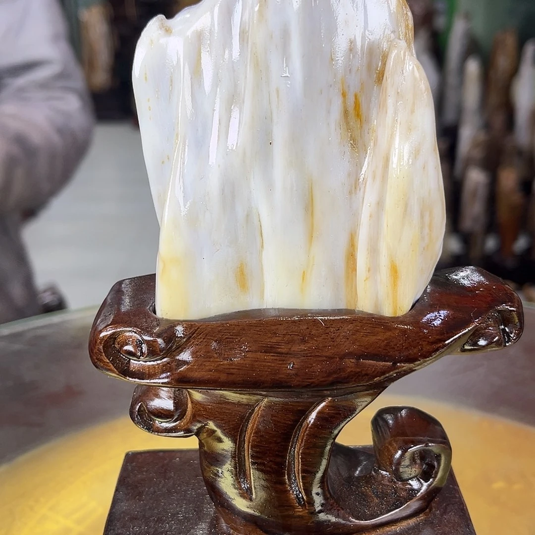 硅化玉未镶嵌珠宝奇石