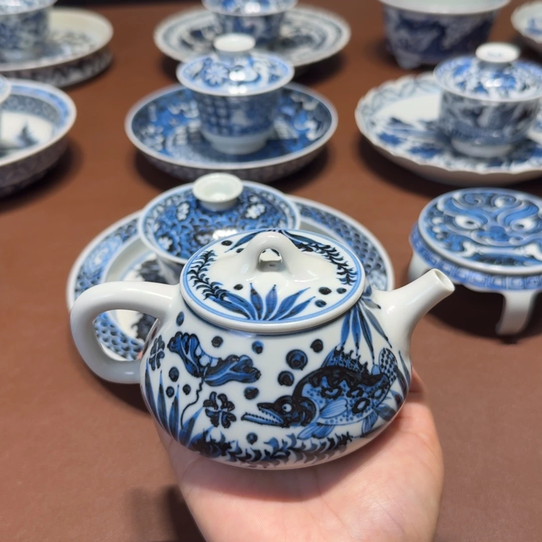 手工手绘茶具茶壶