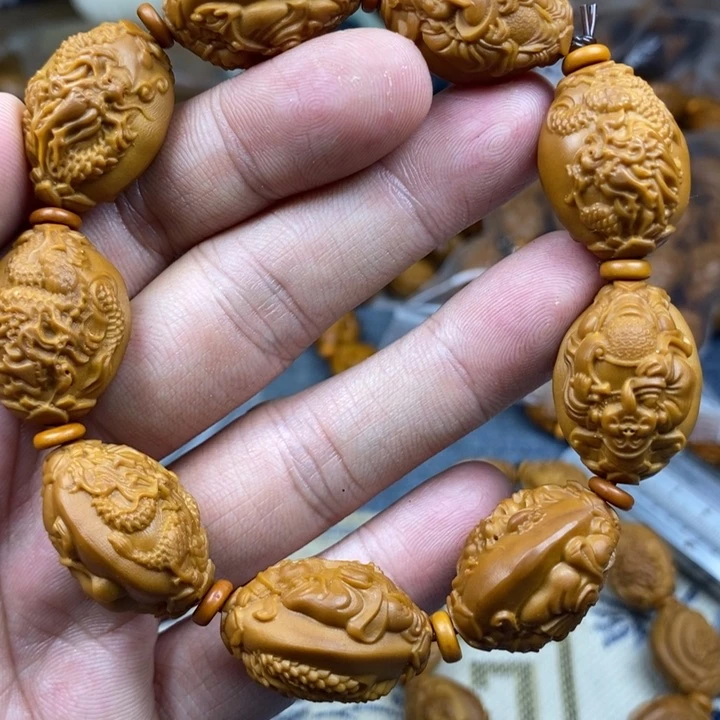 橄榄核手串/手链橄榄核雕工艺手串