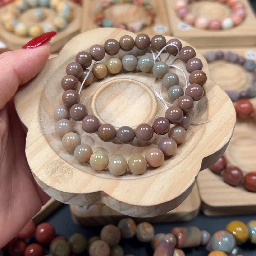 ****S石英质玉未镶嵌手链134