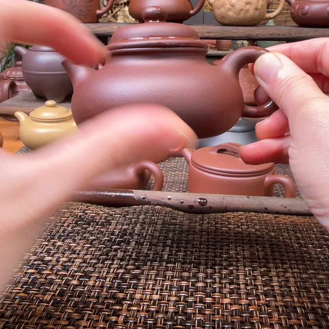 茶壶紫砂宜兴原矿紫砂手工制180