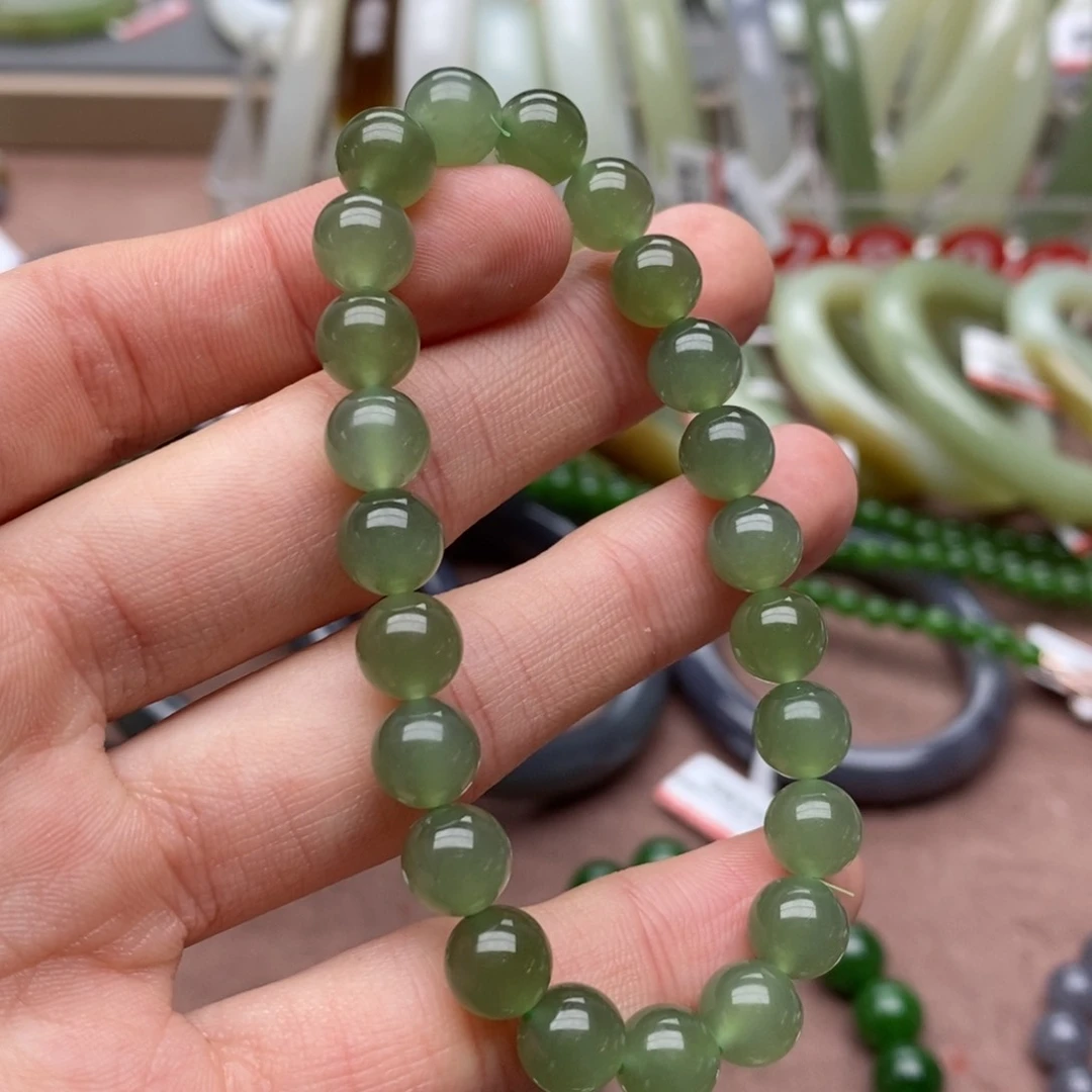 和田玉手链未镶嵌